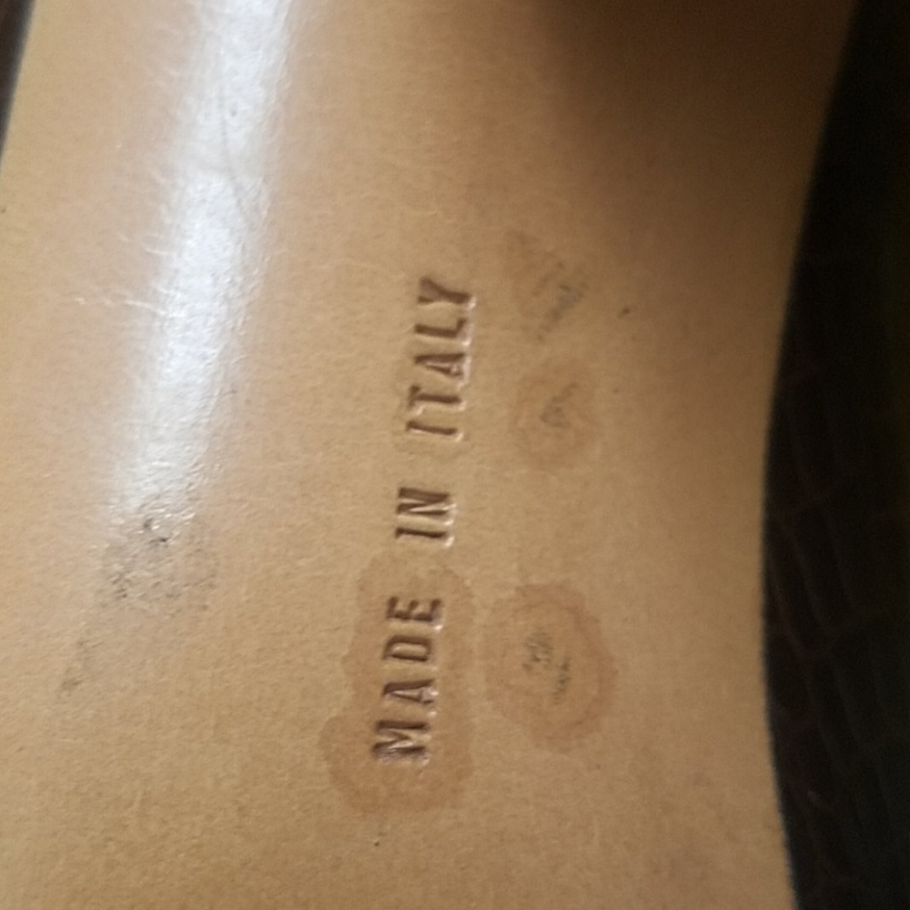 Salvatore Ferragamo Womens Python Block Shoes - image 7